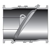 Portinhola Inclinada ( Tilting Check Valve ) em Ferro Fundido